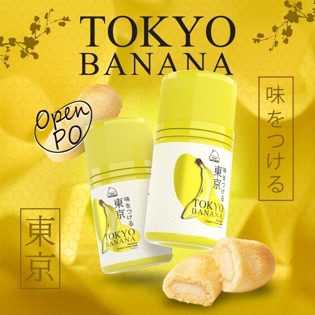 Jual LIQUID TOKYO BANANA CLASSIC 60ML CUKAI TERBARU Shopee Indonesia