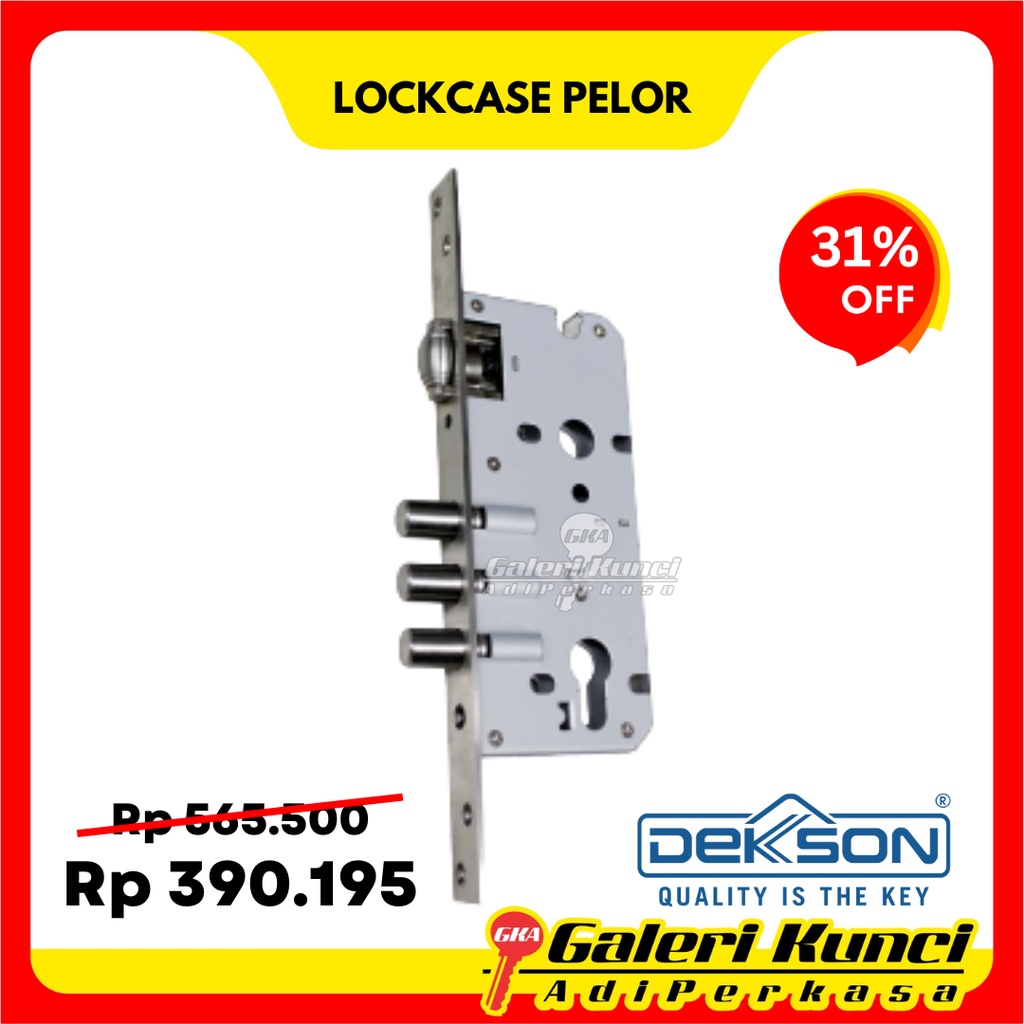 Jual Lockcase Dekson Dekkson Mts Rl Sss Sus Mortise Body Kunci