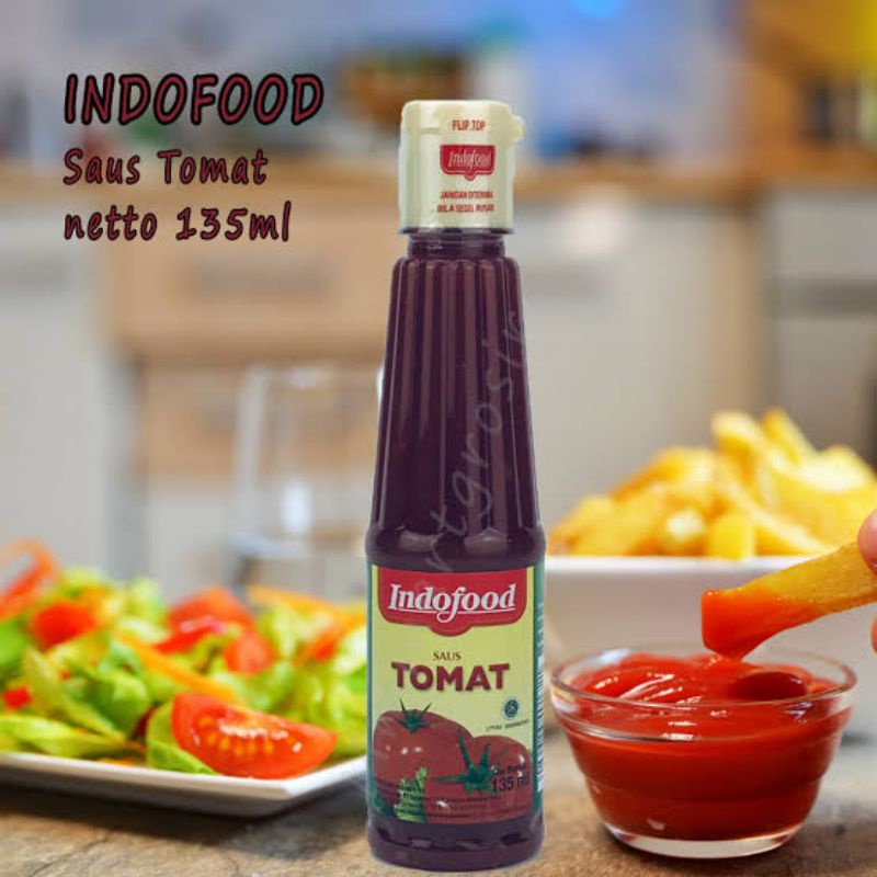 Jual Saus Tomat Indofood Kemasan Botol Ml Shopee Indonesia