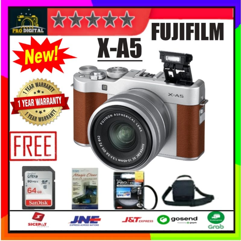 Jual Camera Fujifilm X A5 Kit 15 45mm Kamera Fujifilm X A5 Kit 15 45