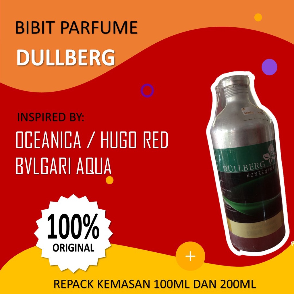 Jual Bibit Parfum Dullberg Oceanica Searah Dengan Bvlgari Aqua Shopee