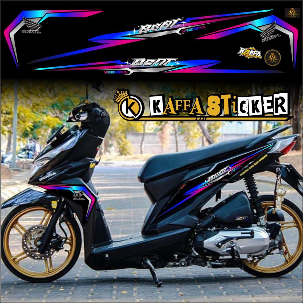 Jual LIS VARIASI MOTOR STRIPING BEAT FI ESP THAILAND STRIPING BEAT