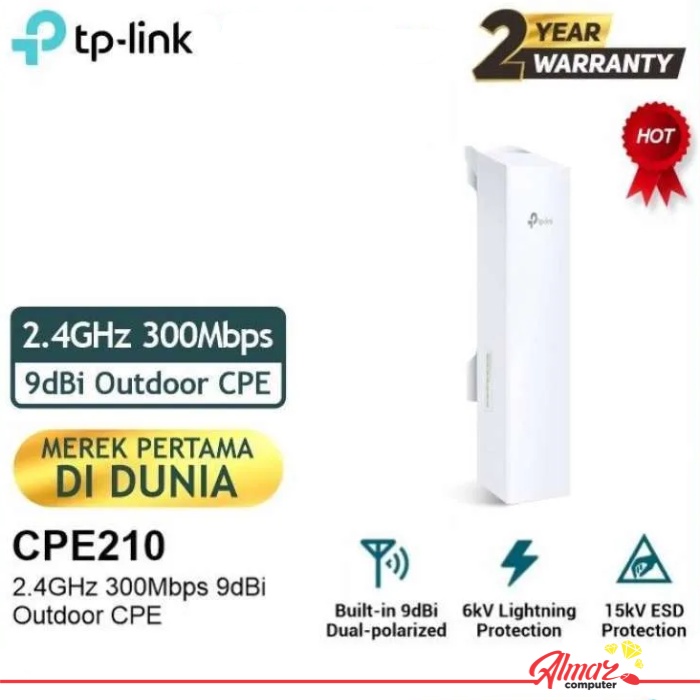 Jual TP Link CPE 210 Outdoor Wireless TP Link CPE210 Wireless Outdoor