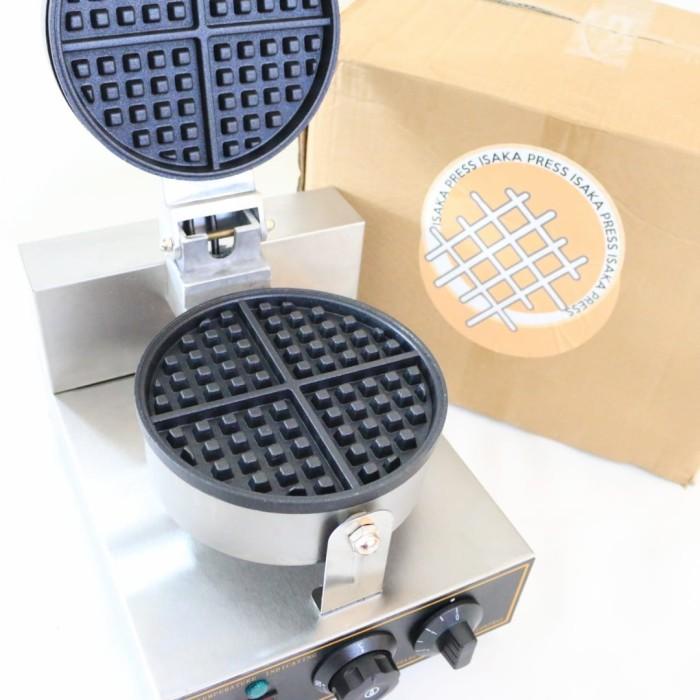 Jual Mesin Waffle Croffle Maker Baker Isaka Press Ready Now