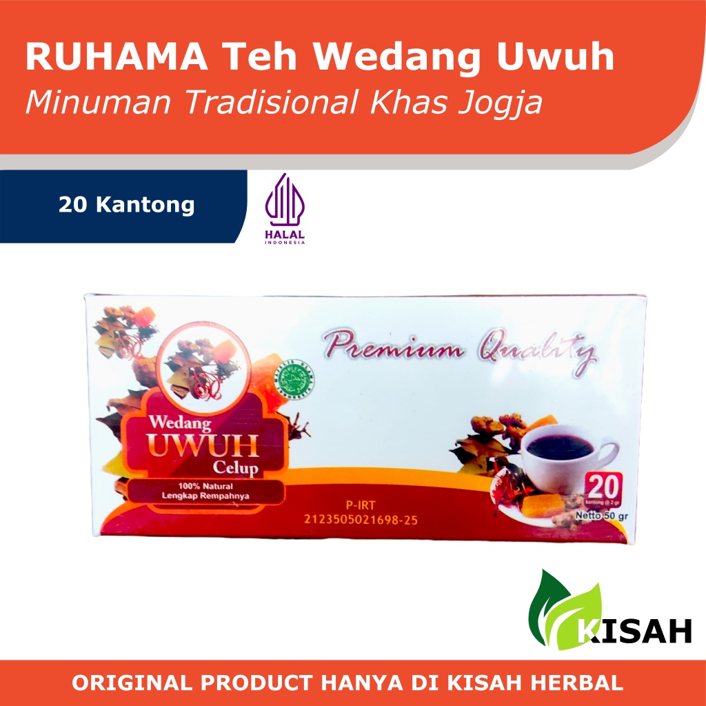 Jual Ruhama Teh Celup Wedang Uwuh Kantong Minuman Herbal