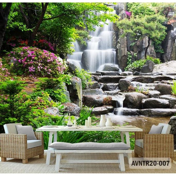 Jual Wallpaper Dinding Pemandangan Alam Wallpaper Air Terjun