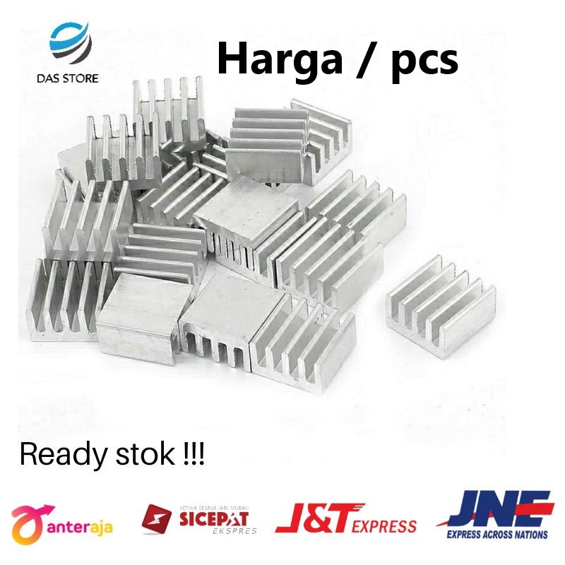 Jual Heatsink Pendingin Komponen Ic Elektronik Ukuran X Mm Murah