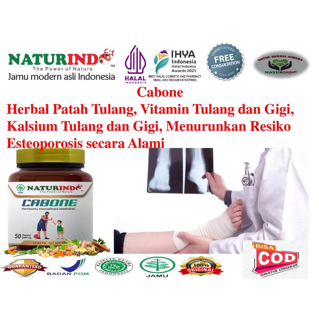 Jual Obat Herbal Patah Tulang Kalsium Tulang Nutrisi Tulang Vitamin