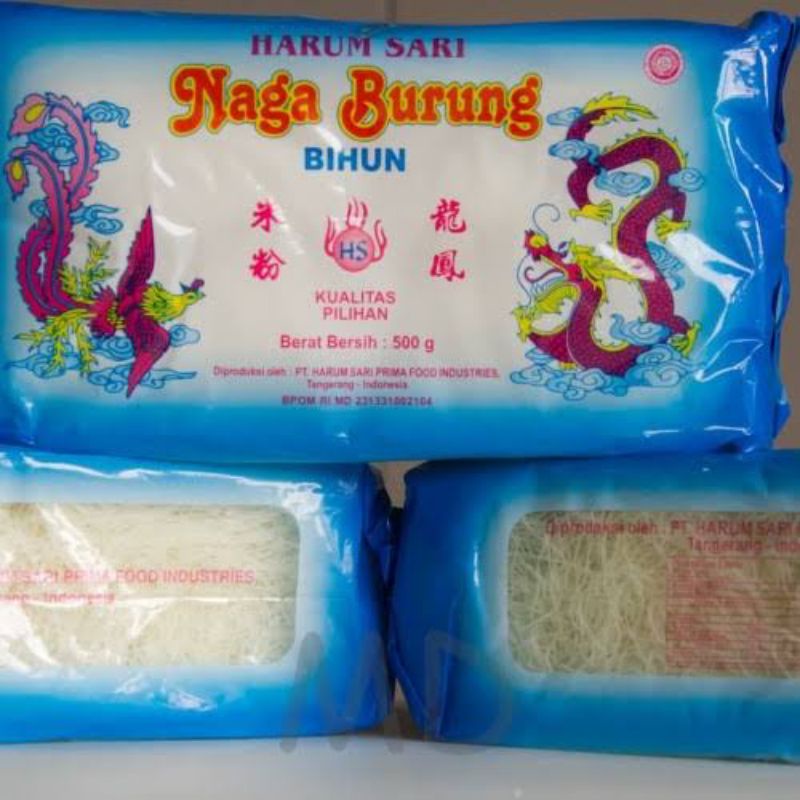 Jual Bihun Cap Naga Burung 500 Gram Shopee Indonesia