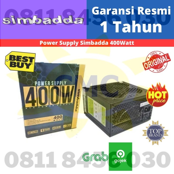 Jual Internal Simbadda Power Supply 400W 400 Watt Box Shopee Indonesia