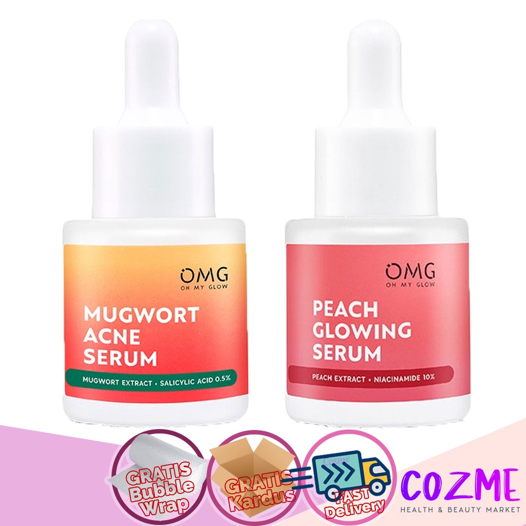 Jual OMG Oh My Glow Face Serum 20mL Shopee Indonesia