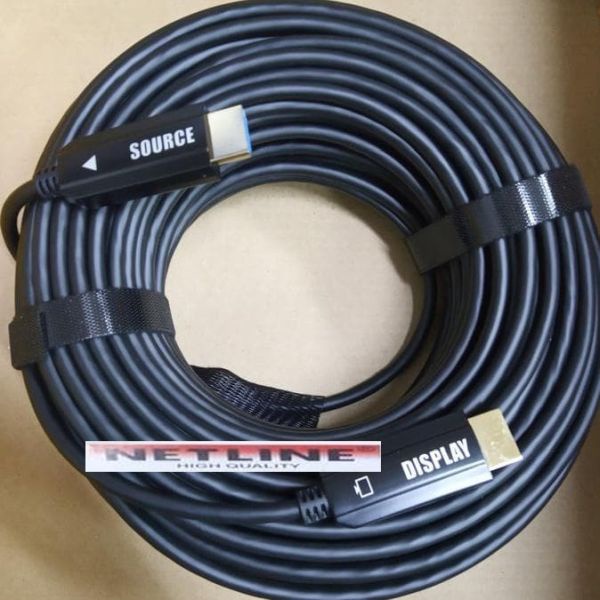 Jual Netline Kabel Hdmi Optic M M M M Meter Shopee