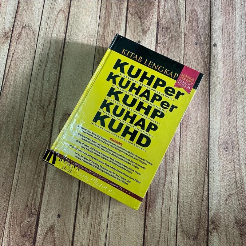 Jual Kitab Lengkap KUHPER KUHAPER KUHP KUHAP KUHD Shopee Indonesia