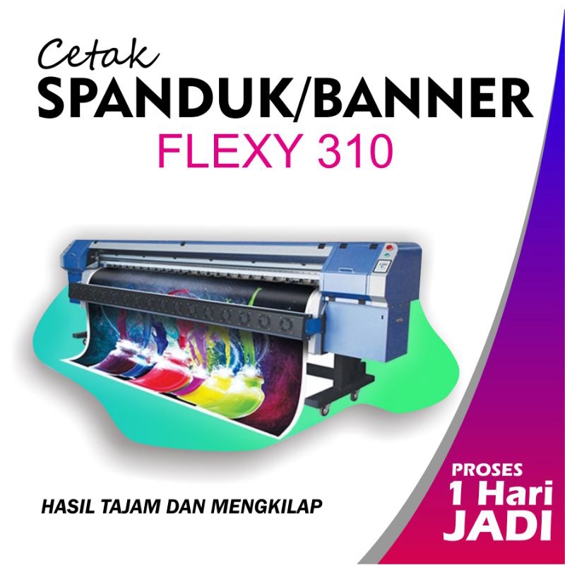 Jual Cetak Spanduk Banner Outdoor Bahan Flexy Gr Cocok Untuk