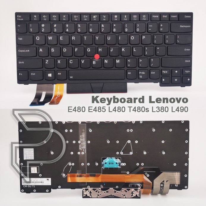 Jual Keyboard Laptop Lenovo Thinkpad E480 E485 L480 T480s L380 L490