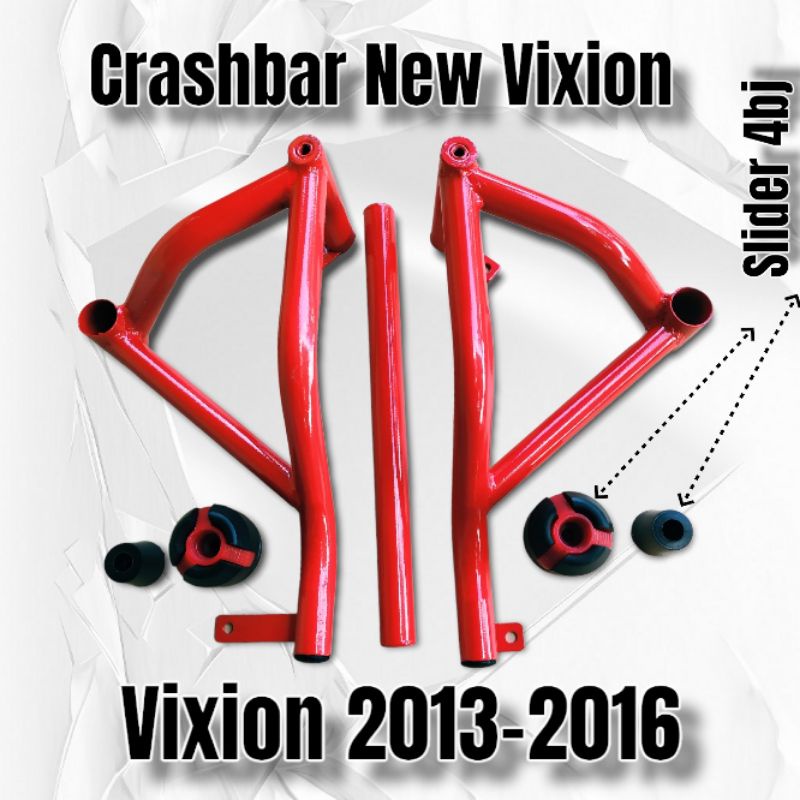 Jual Tubular Crashbar Crasbar Vixion NVL NVA Slider Shopee Indonesia