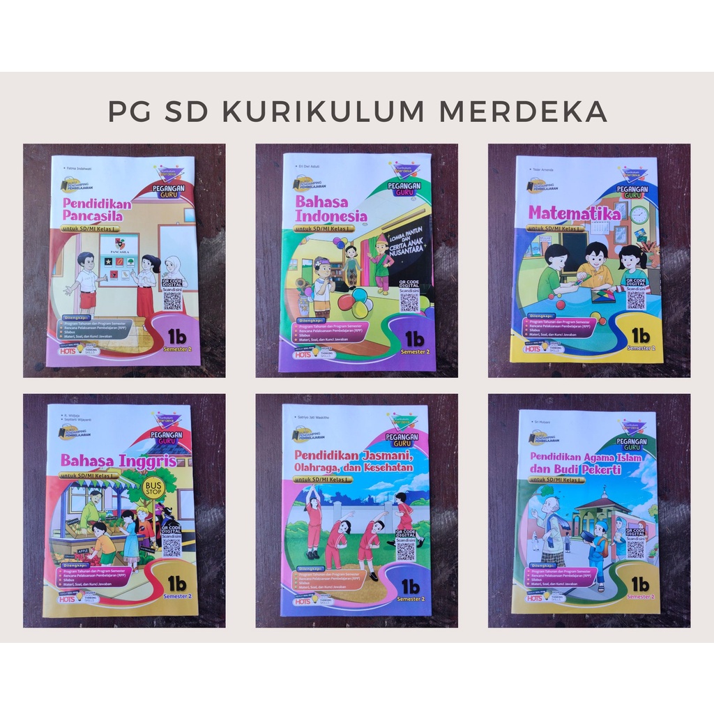 Jual Buku Pegangan Guru Pg Sd Kelas Genap K Merdeka