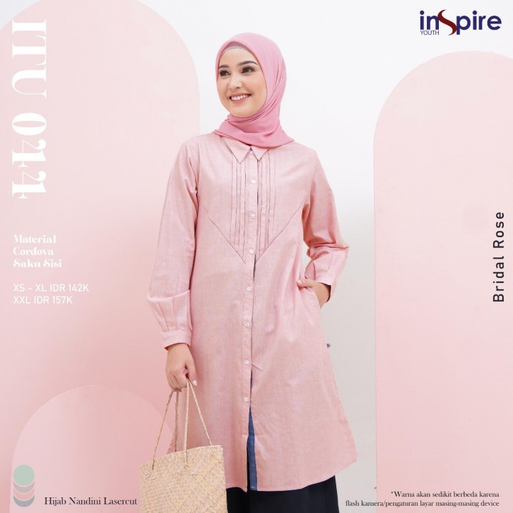 Jual Promo Bisa Cod New Tunik Inspire Youth Itu Blouse