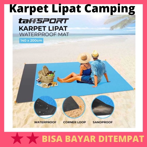 Jual Karpet Lipat Camping Piknik Waterproof Mat X Cm Karpet