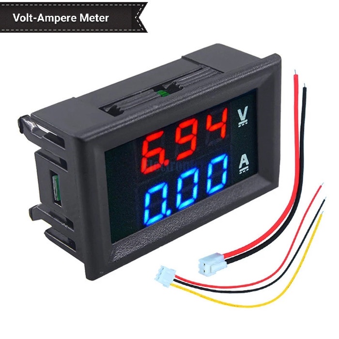 Jual Jual Digital Volt Ampere Meter V A Voltmeter Ammeter Tegangan