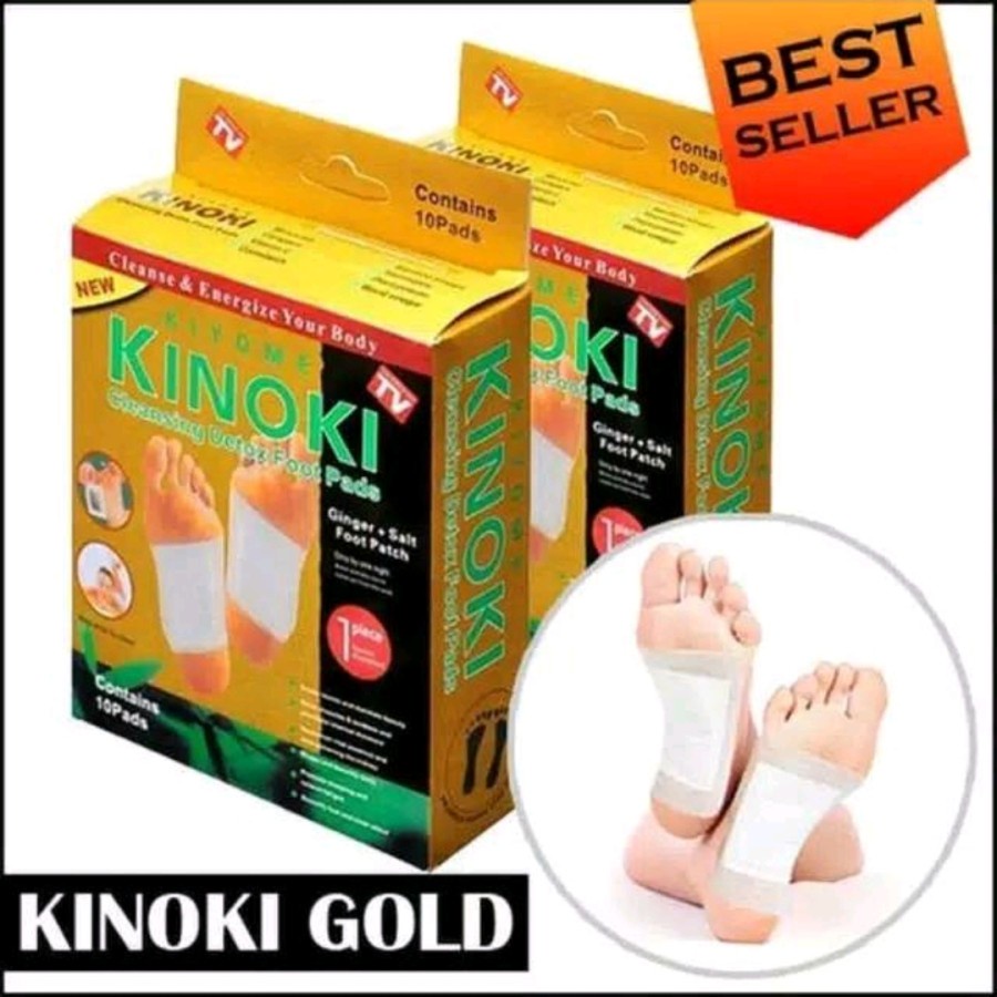 Jual Kinoki Gold Koyo Kaki Kesehatan Ginger Salt Detox Koyo Penyerap