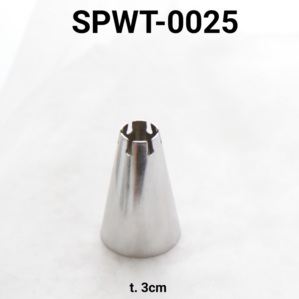 Jual Gr Spwt Spuit Stainless Steel Mawar Bunga Tulisan Bulat Spuit