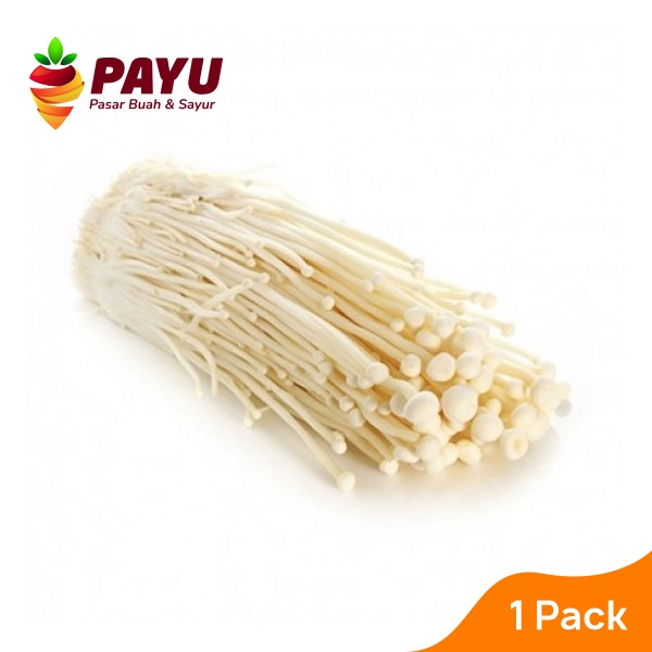 Jual Jamur Enoki 1 Pack 100 G Shopee Indonesia