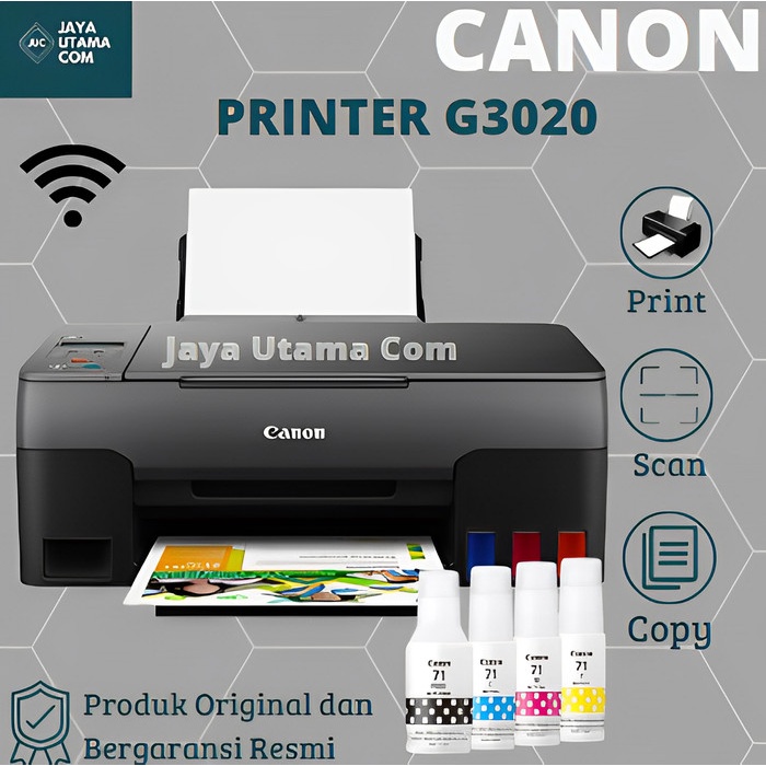 Jual Printer Canon G3020 WiFi All In One Print Scan Copy Shopee