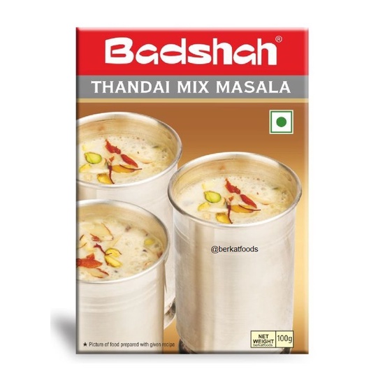 Jual Thandai Mix Masala Badshah Bumbu Rempah Minuman Segar Khas India