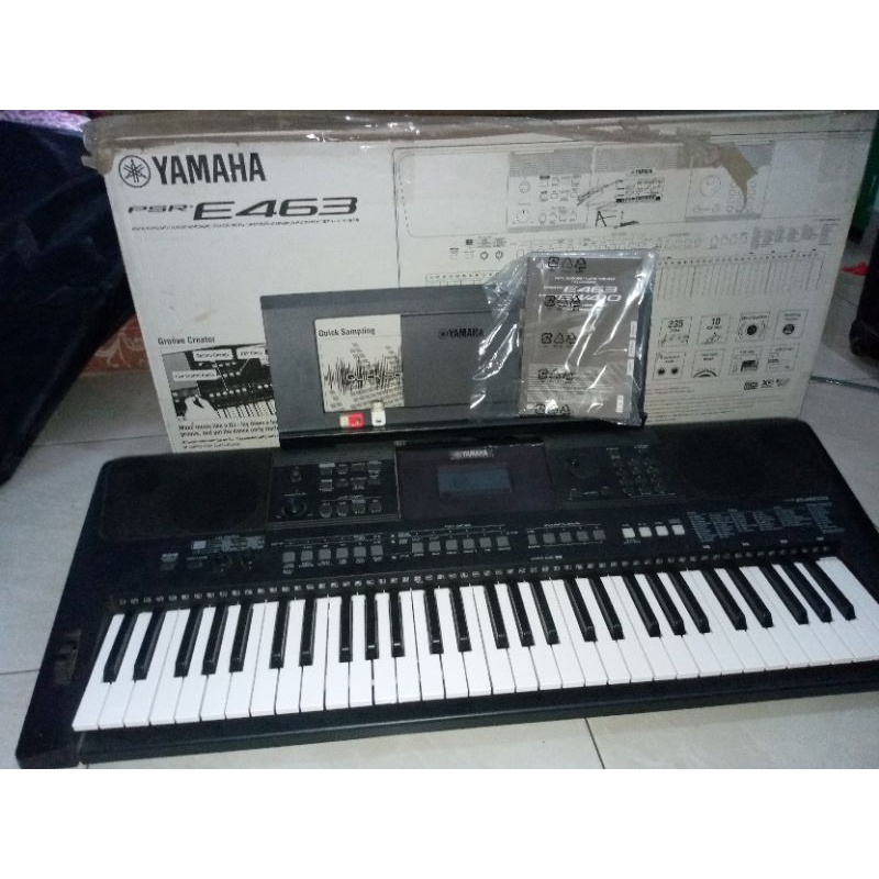 Jual Keyboard Yamaha PSR E463 Shopee Indonesia