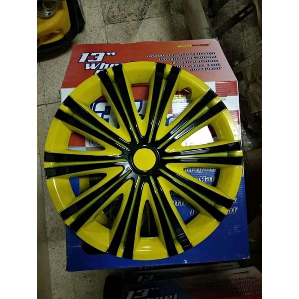 Jual Weldop Ring Velg Standar Kaleng Abs Warna Kuning Hitam Pcs