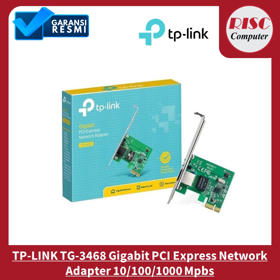 Jual Tp Link Tg Gigabit Pci Express Network Adapter