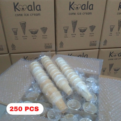 Jual Cup Cone Ice Cream Koala Isi Pcs Shopee Indonesia