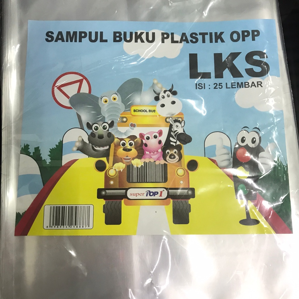 Jual Pop Sampul Buku Plastik Opp Lks Pc Shopee Indonesia