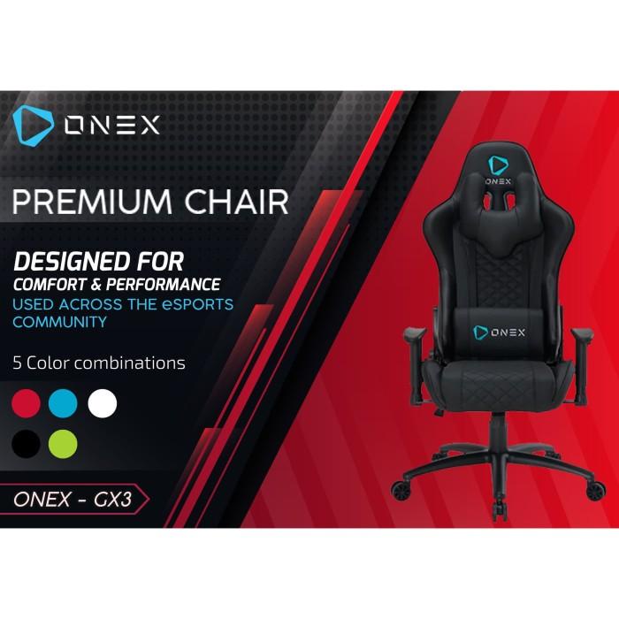 Jual ONEX GX3 Premium Quality Gaming Chair Kursi Gaming Shopee Indonesia