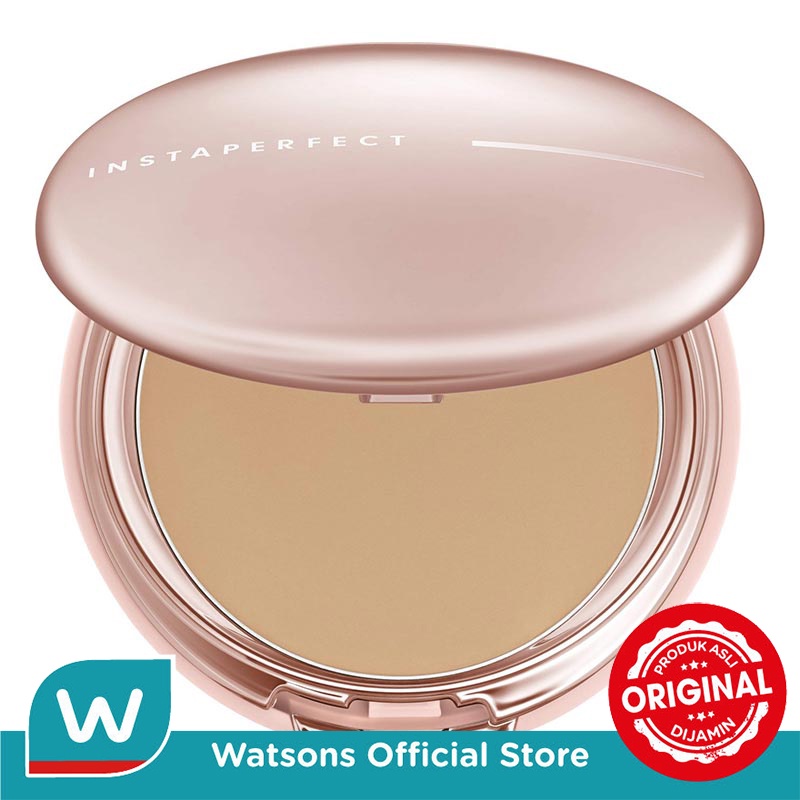 Jual WARDAH Instaperfect Matte Fit Powder Foundation 33 Warm Olive