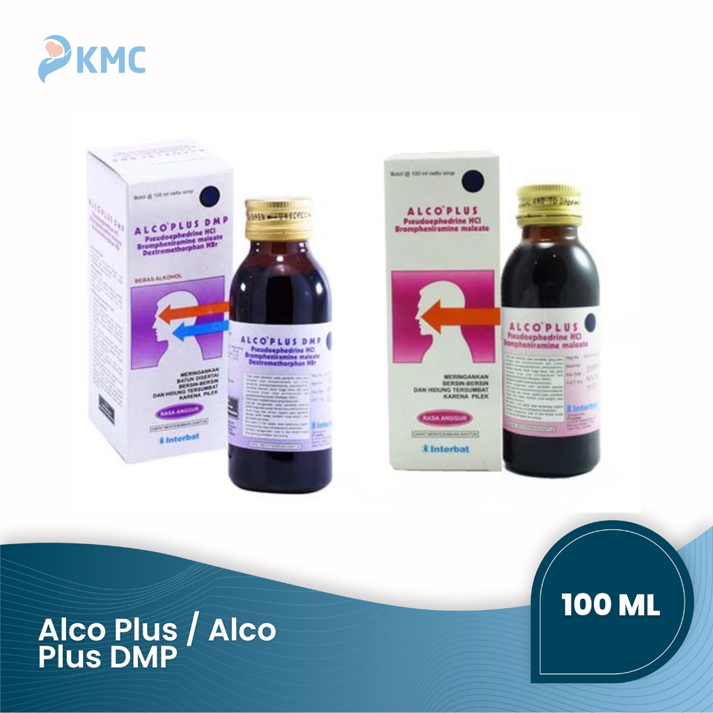 Jual Alco Plus Dmp Alco Plus Sirup Obat Batuk Flu Pilek Shopee