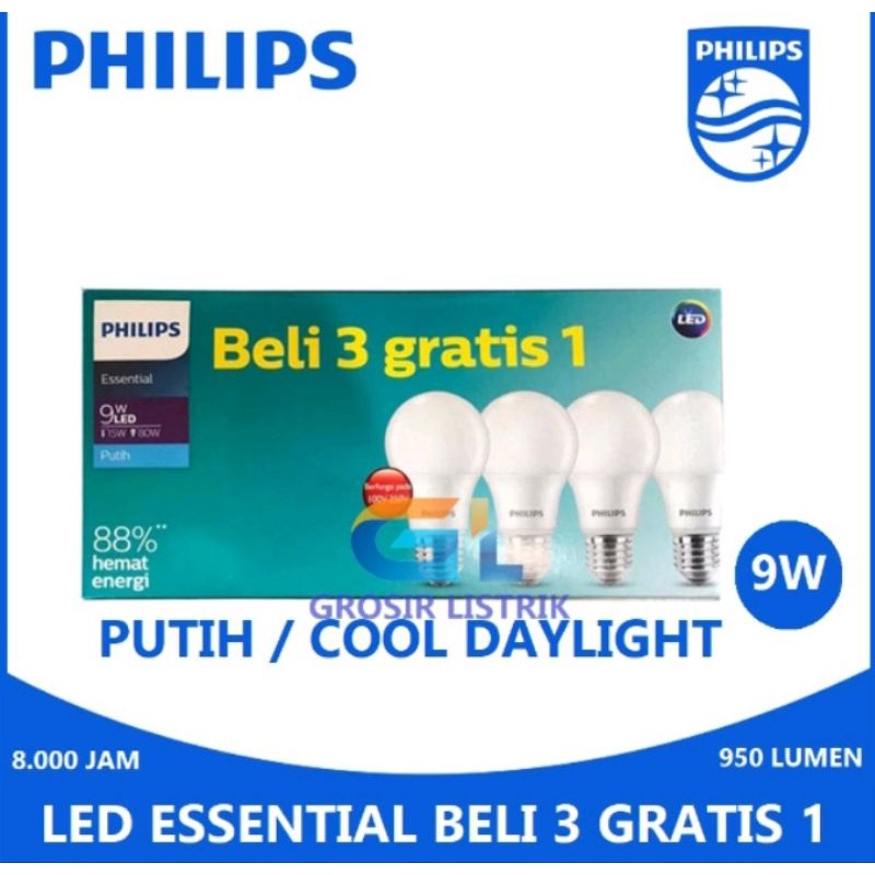 Jual Lampu Led Philips Watt Shopee Indonesia