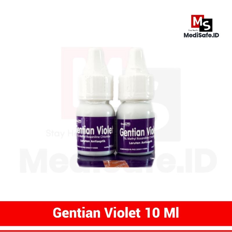 Jual Gentian Violet Ml Obat Kumur Mulut Sariawan Btl Shopee