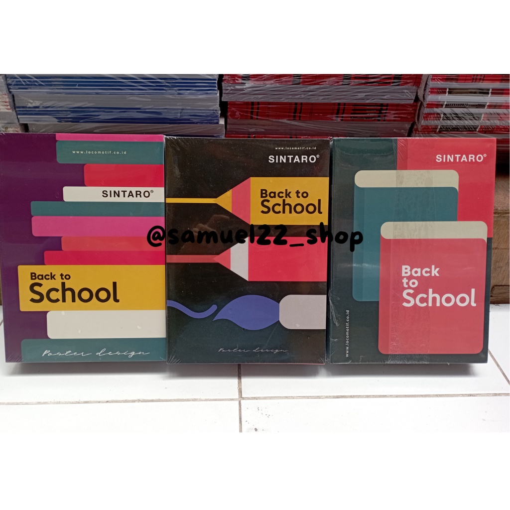 Jual Buku Tulis Campus Boxy Locomotif Sintaro Lembar Ukuran Big Boss