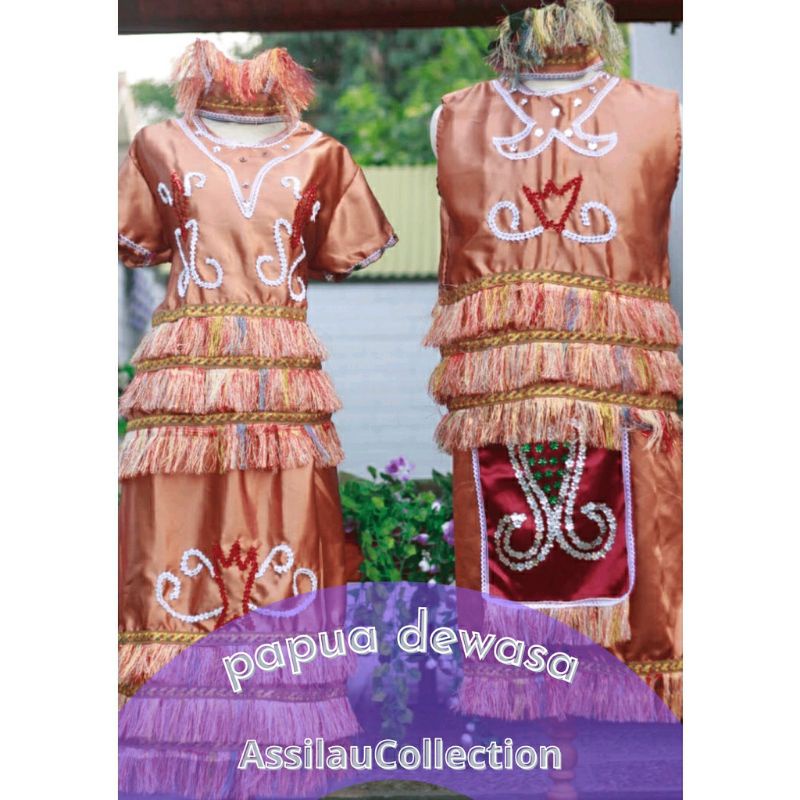 Jual Baju Adat Papua Baju Tradisional Papua Pakaian Adat Tradisional