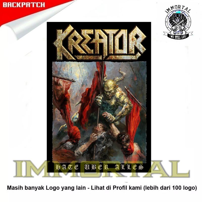 Jual Backpatch Emblem Punggung Jumbo Kreator Shopee Indonesia