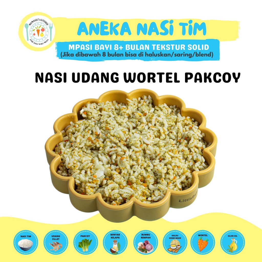 Jual Nasi Udang Wortel Pakcoy Catering Makanan Penambah Berat Badan