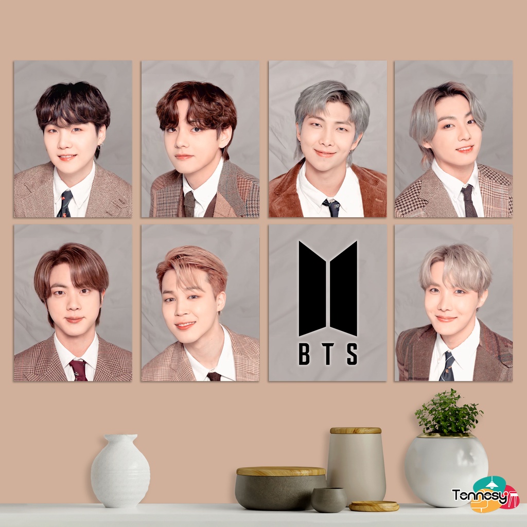 Jual Hiasan Dinding Bts Butter All Member Wall Decor X Cm