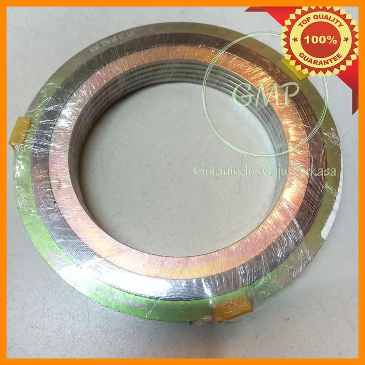 Jual GIM SWG ANSI 150 Carbon Steel 1 Inch Spiral Wound Gasket CS