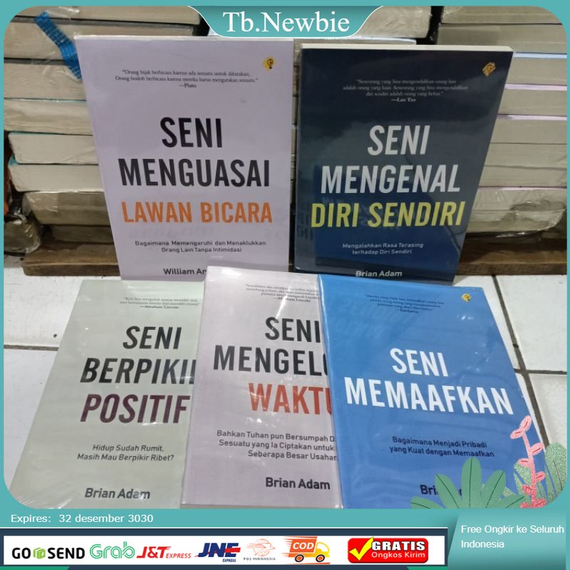 Jual Paket Buku Seni Mengelola Waktu Seni Mengenal Diri Sendiri