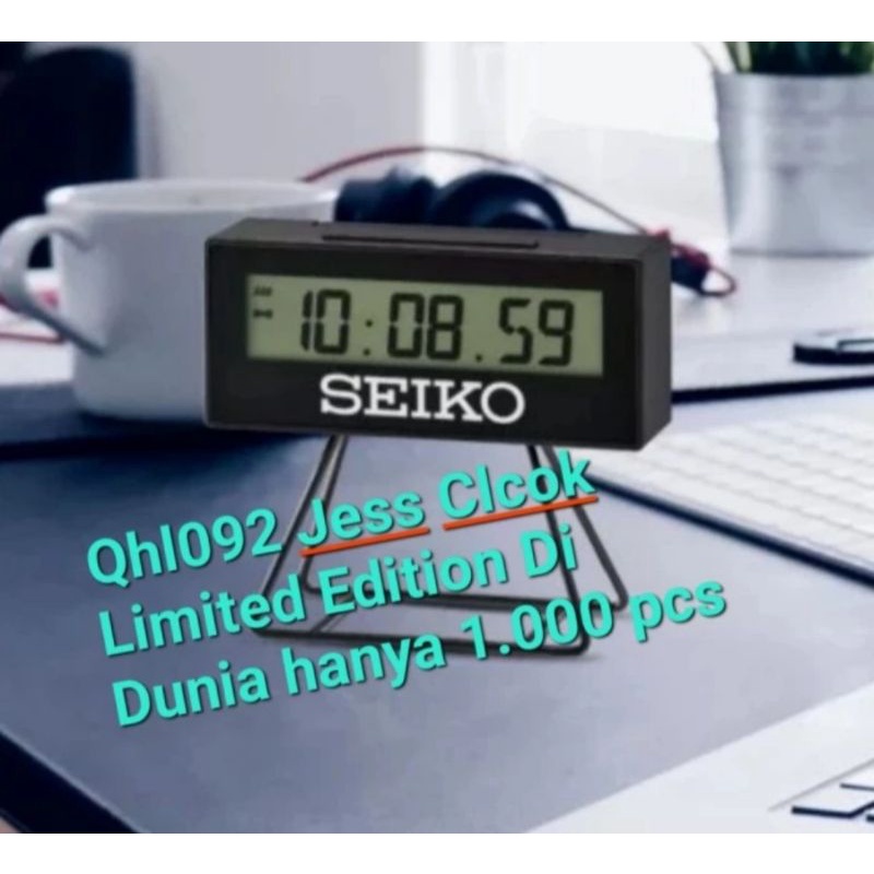 Jual Qhl092 Jam Meja Seiko Limited Edition Shopee Indonesia