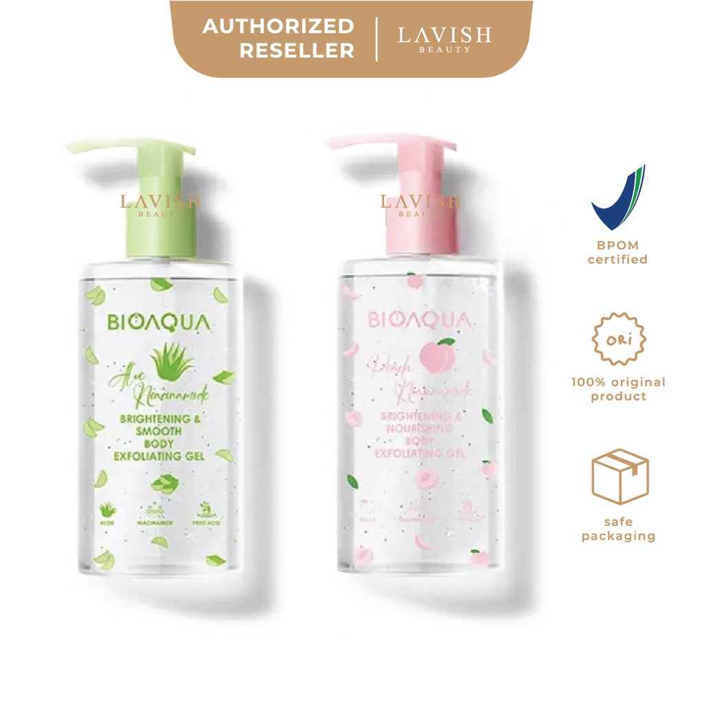 Jual BIOAQUA BIO AQUA Aloe Niacinamide Brightening Smooth Peach