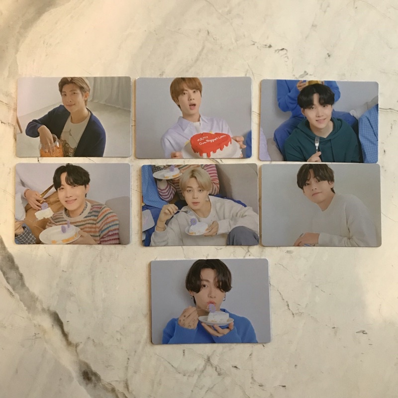 Jual Bts Official Mini Photocard Mpc Ytc Busan Rm Jin Suga Jhope Jimin