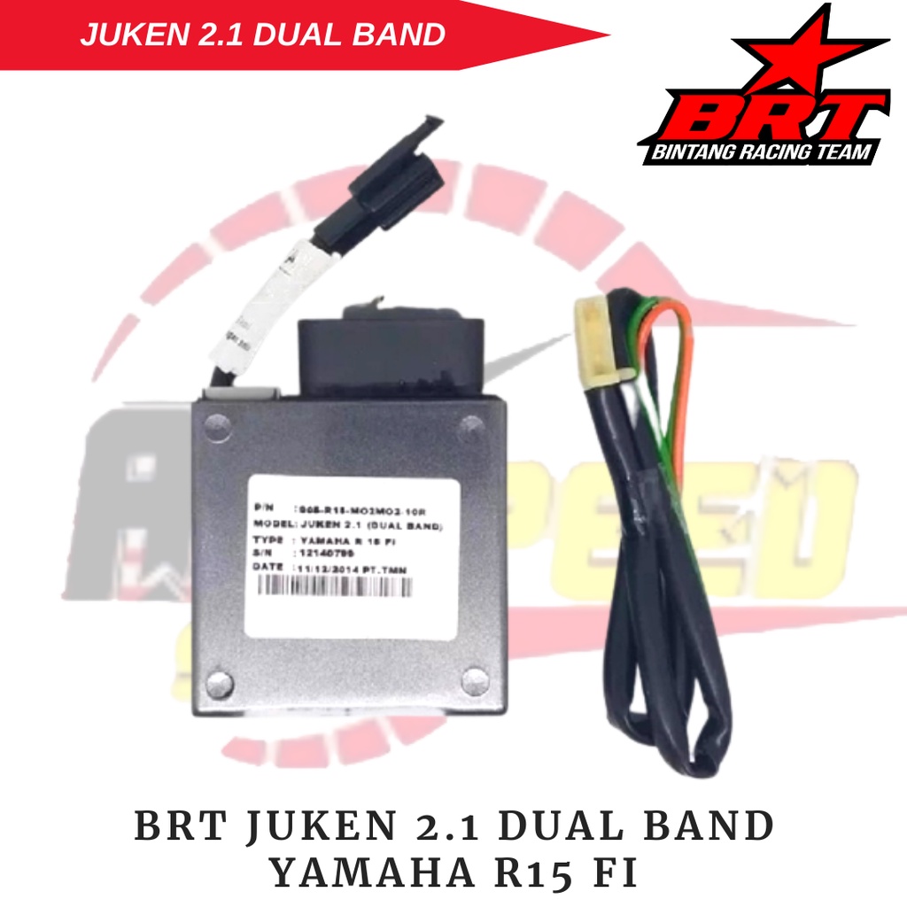 Jual BRT ECU CDI Juken 2 1 Dual Band Yamaha R15 FI BRT ECU JUKEN 2 1